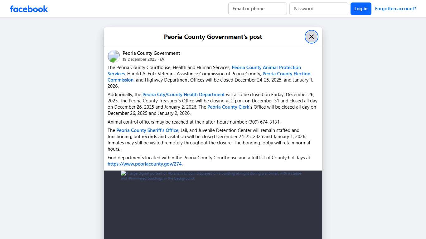 The Peoria County Courthouse,... - Peoria County Government Facebook